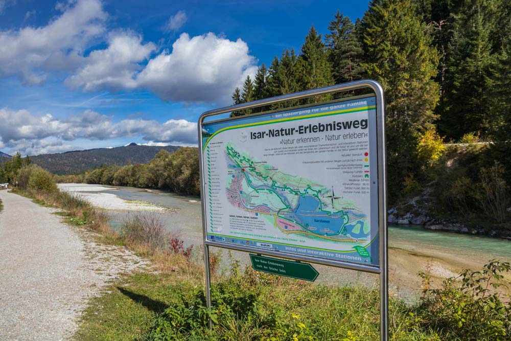 Isar Erlebnisweg in Krün 1